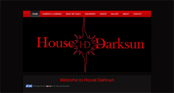 Desktop Screenshot of housedarksun.com